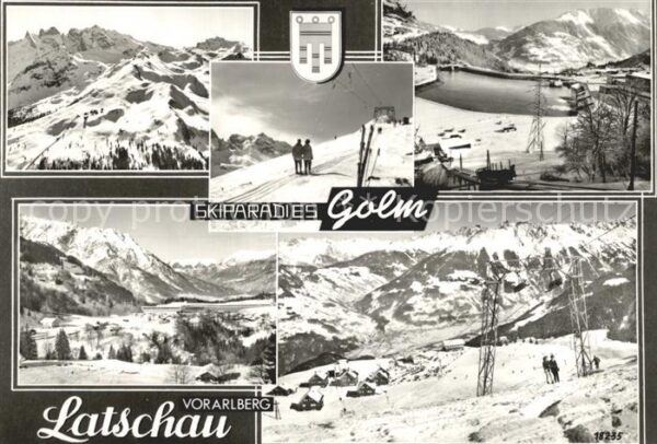 Latschau Tschagguns Golm Ski Sessellift