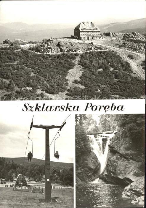 Szklarska Poreba Schronisko PTTK Szrenicy Wodospad Szkla