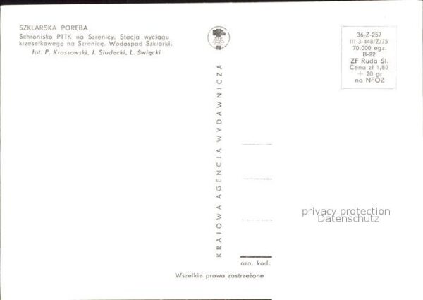 Szklarska Poreba Schronisko PTTK Szrenicy Wodospad Szkla – Bild 2