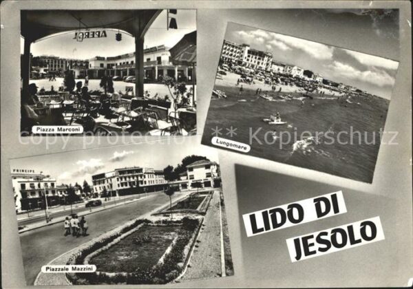 Lido di Jesolo Lungomare Piazza Marconi Piazzale Mazzi