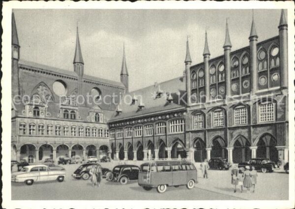 Luebeck Rathaus Maktseite