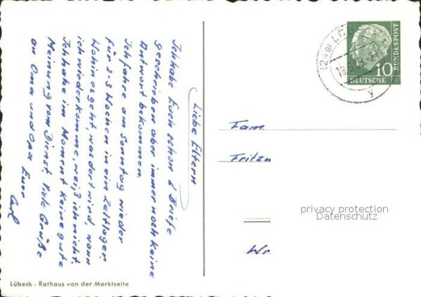 Luebeck Rathaus Maktseite – Bild 2