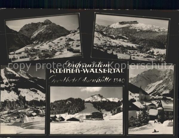 Hirschegg Kleinwalsertal Vorarlberg Sporthotel Auenhütte
