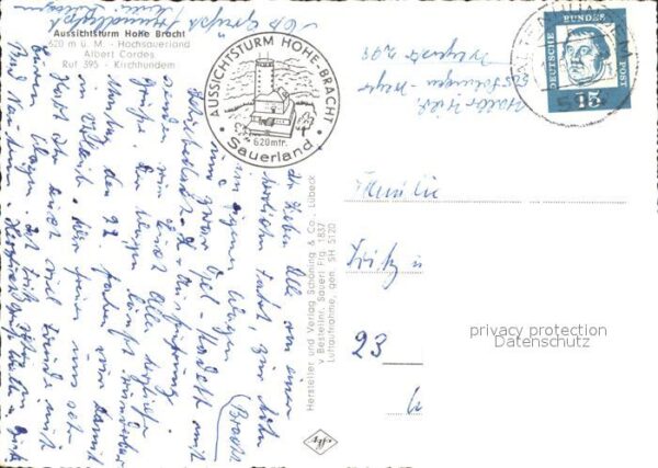 Kirchhundem Aussichtsturm Hohe Bracht – Bild 2