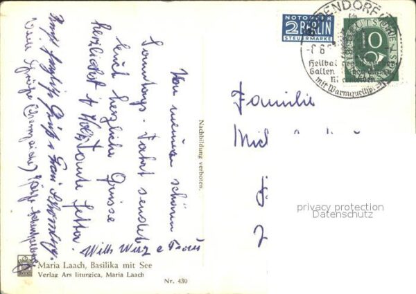 Maria Laach Glees Basilika See – Bild 2