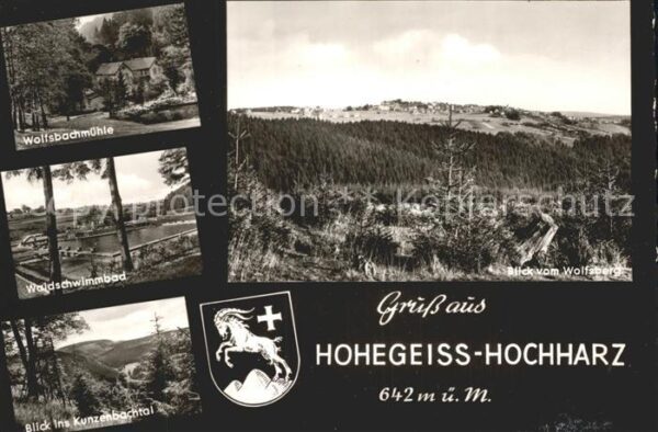 Hohegeiss Harz Kunzenbachtal Waldschwimmbad Wolfsbachm