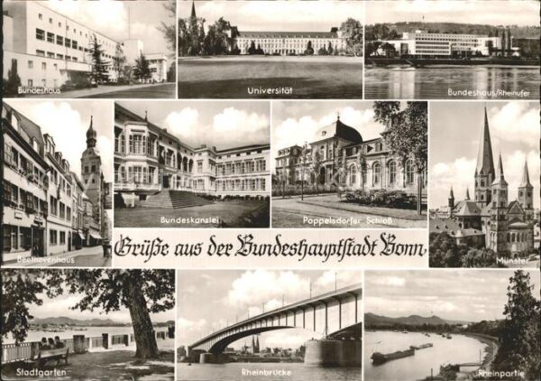 Bonn Rhein Universität Bundeshaus Münster Beethove
