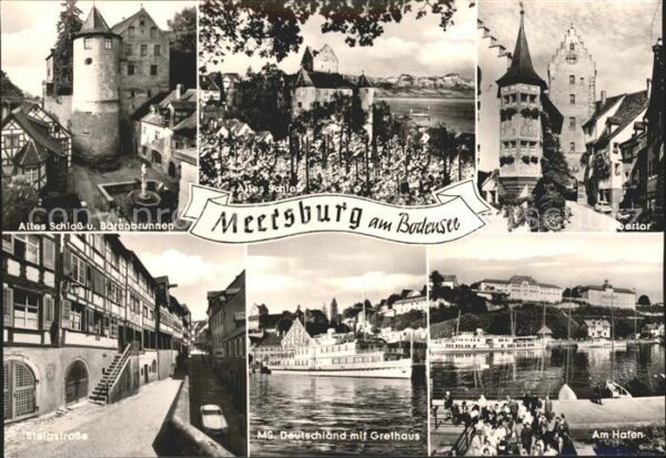 Meersburg Bodensee Altes Schloss Bärenbrunnen Obertor