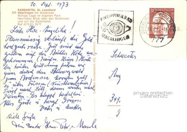 Ueberlingen Bodensee Parkhotel St. Leonhard Fliegeraufnahme – Bild 2