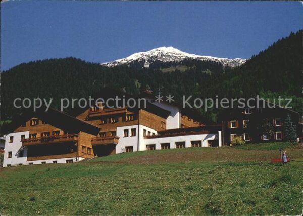 St Gallenkirch Vorarlberg Erholungsheim Maria Hilf