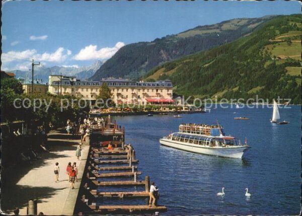 Zell See Seepromenade Grandhotel Steinerne Meer