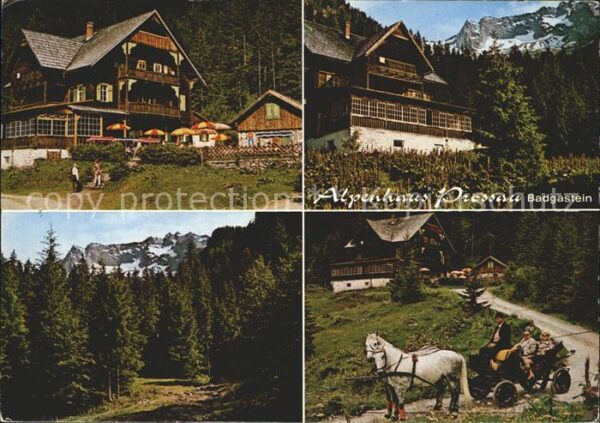 Badgastein Alpenhaus Prossau Pferdekutsche