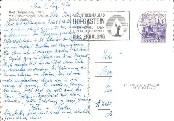 Bad Hofgastein Gaiskarkogel Schlossalmbahn – Bild 2
