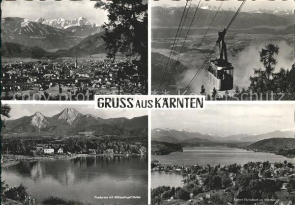 Faakersee Pörtschach Luftseilbahn