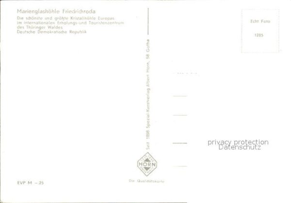 Friedrichroda Marienglashöhle – Bild 2