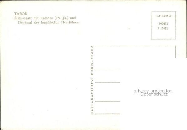 Tabor Czechia Zizka Platz Rathaus – Bild 2