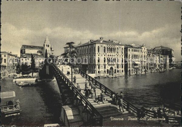 Venezia Venedig Akademie Brücke