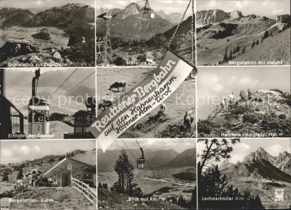 Reutte Tirol Zugspitze Bergstation Gaicht Lechaschau