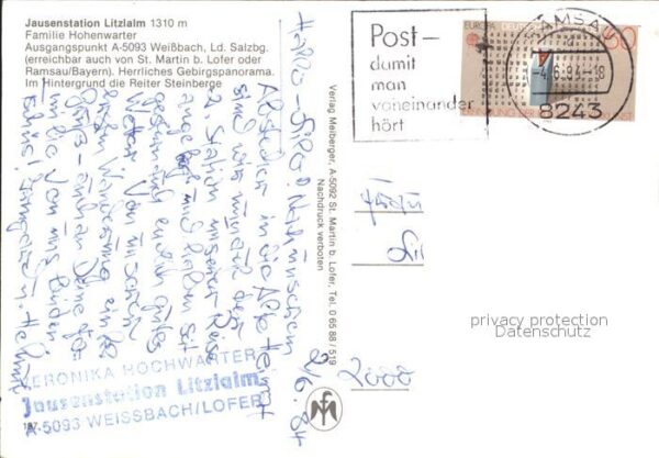 Weissbach Lofer Jausenstation Litzlalm – Bild 2