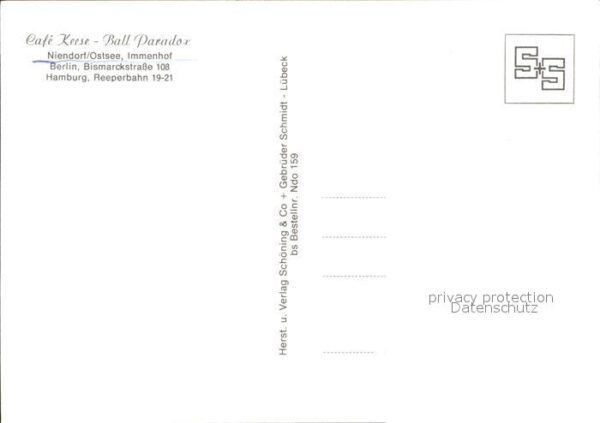 Niendorf Ostseebad Immenhof Cafe Keese Ball Parador – Bild 2