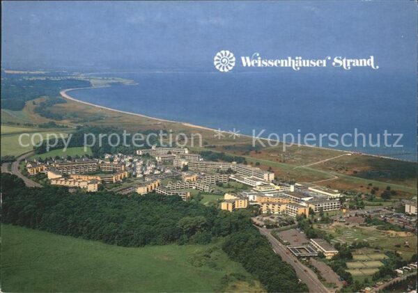 Weissenhaeuser Strand Fliegeraufnahme