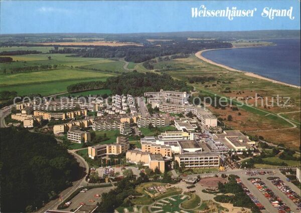 Weissenhaeuser Strand Fliegeraufnahme