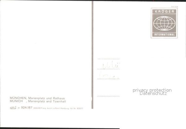 Muenchen Marienplatz Rathaus – Bild 2