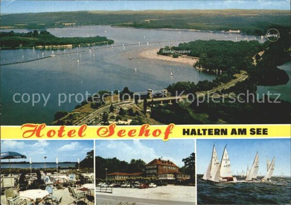 Haltern See Hotel Seehof Segelboot