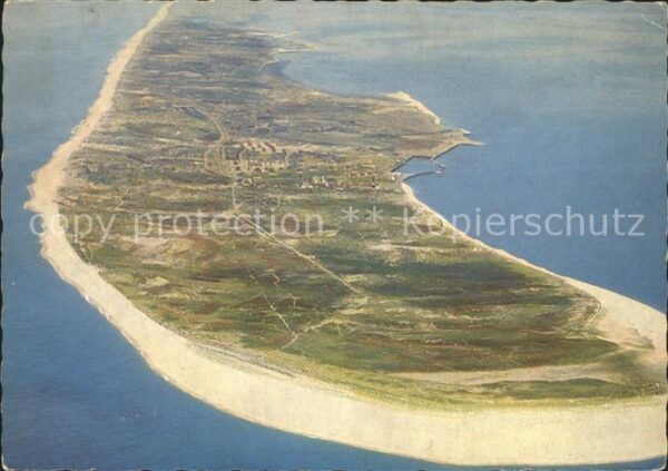 Sylt Südspitze Hörnum Fliegeraufnahme