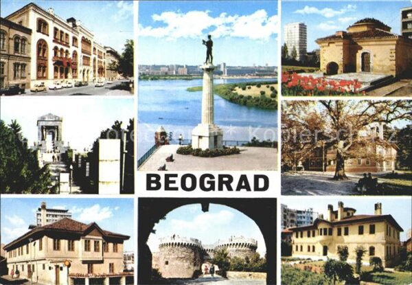 Beograd Belgrad Denkmal Gebäude Festung