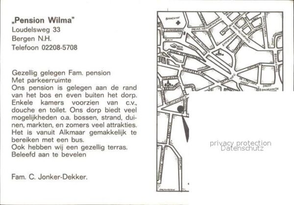 Bergen aan Zee Pension Wilma – Bild 2