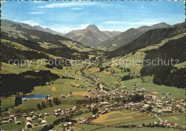 Kirchberg Tirol Grossen Rettenstein Fliegeraufnahme