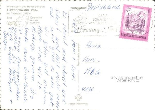 Berwang Tirol Thaneller Fliegeraufnahme – Bild 2
