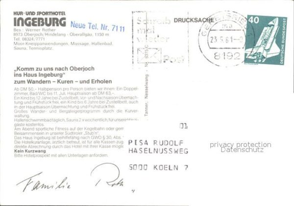 Oberjoch Kur- Sporthotel Ingeburg – Bild 2