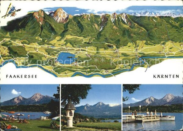 Faakersee Inselstrandbad Egg Insel-Motorbootstati