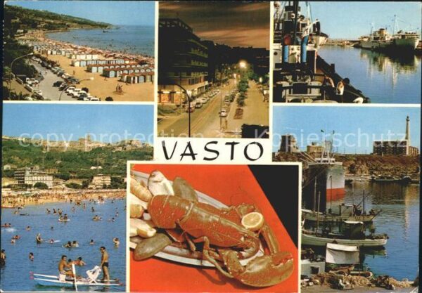 Vasto Hafen Strand