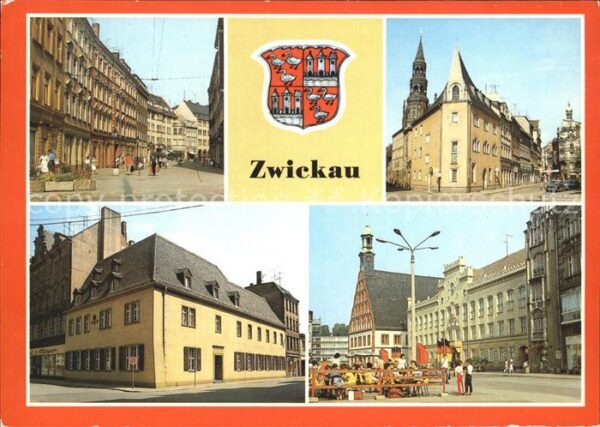 Zwickau Sachsen Äussere Plauensche Strasse Schiffchen R