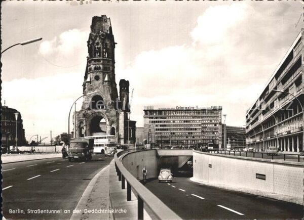 Berlin Strassentunnel Gedächtniskirche