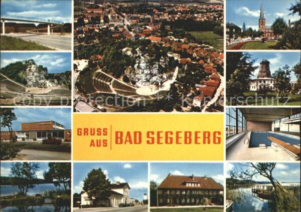 Bad Segeberg Turm Kirche Fliegeraufnahme