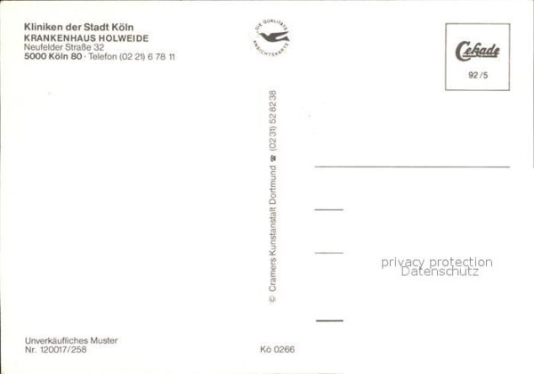 Koeln Rhein Krankenhaus Holweide – Bild 2