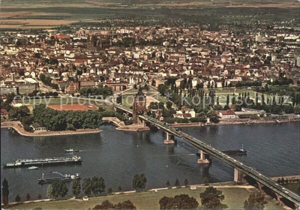 Worms Rhein Nibelungenbrücke