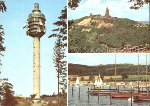 Kyffhaeuser Fernsehturm Denkmal Kulpenberg Talsperr