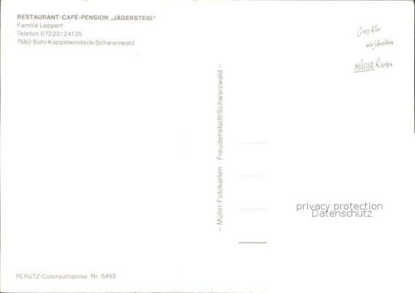 Kappelwindeck Jägersteig Restaurant – Bild 2