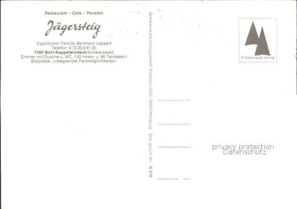 Kappelwindeck Cafe Jägersteig – Bild 2