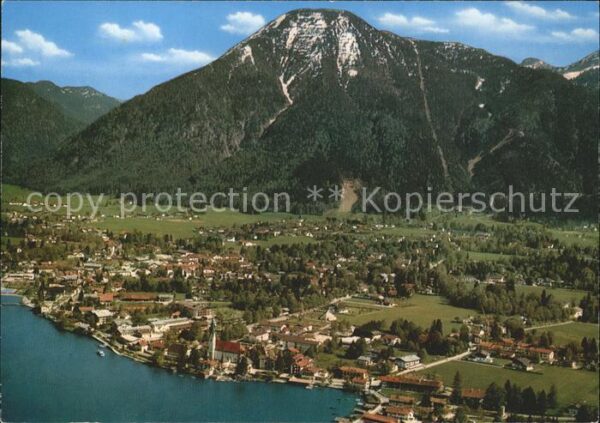 Rottach-Egern Wallberg Fliegeraufnahme