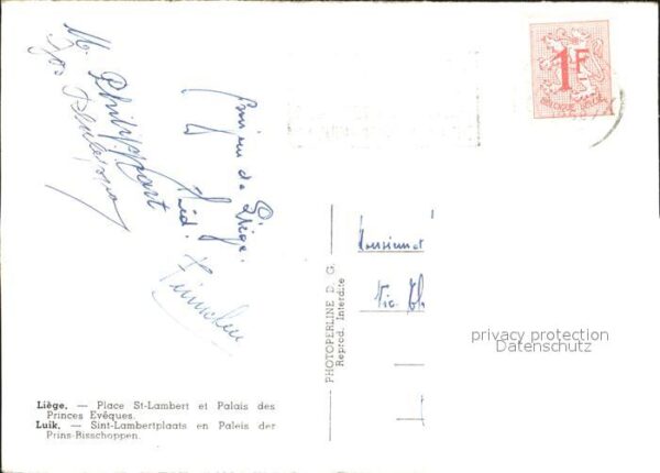 Liege Luettich Place St. Lambert Palais Princes Eveque – Bild 2