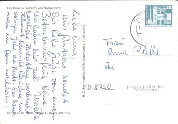 Guestrow Mecklenburg Vorpommern Dom – Bild 2