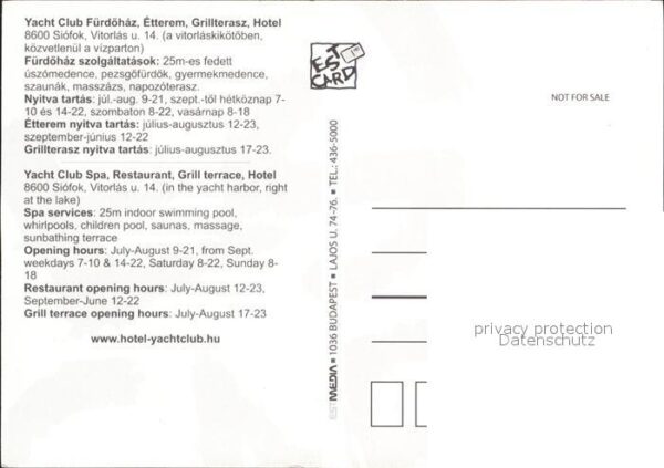 Siofok Hotel Yacht Club – Bild 2