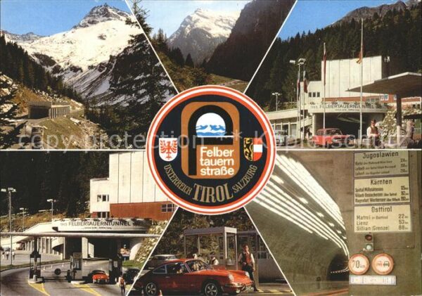 Salzburg Oesterreich Felbertauernstrasse Tunnel Raststätte