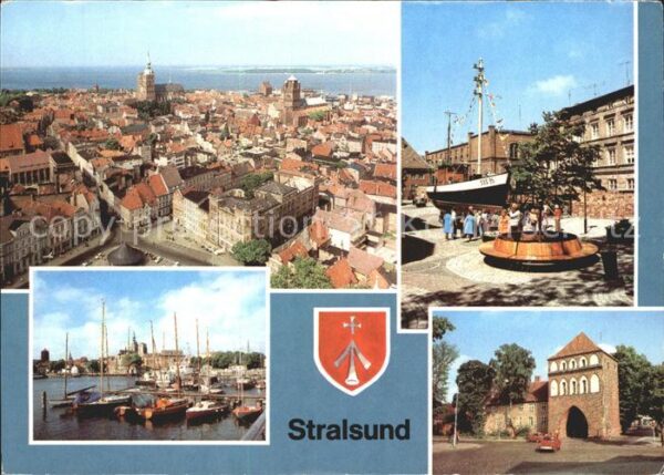 Stralsund Mecklenburg Vorpommern Meeresmuseum Hafen Kniepertor